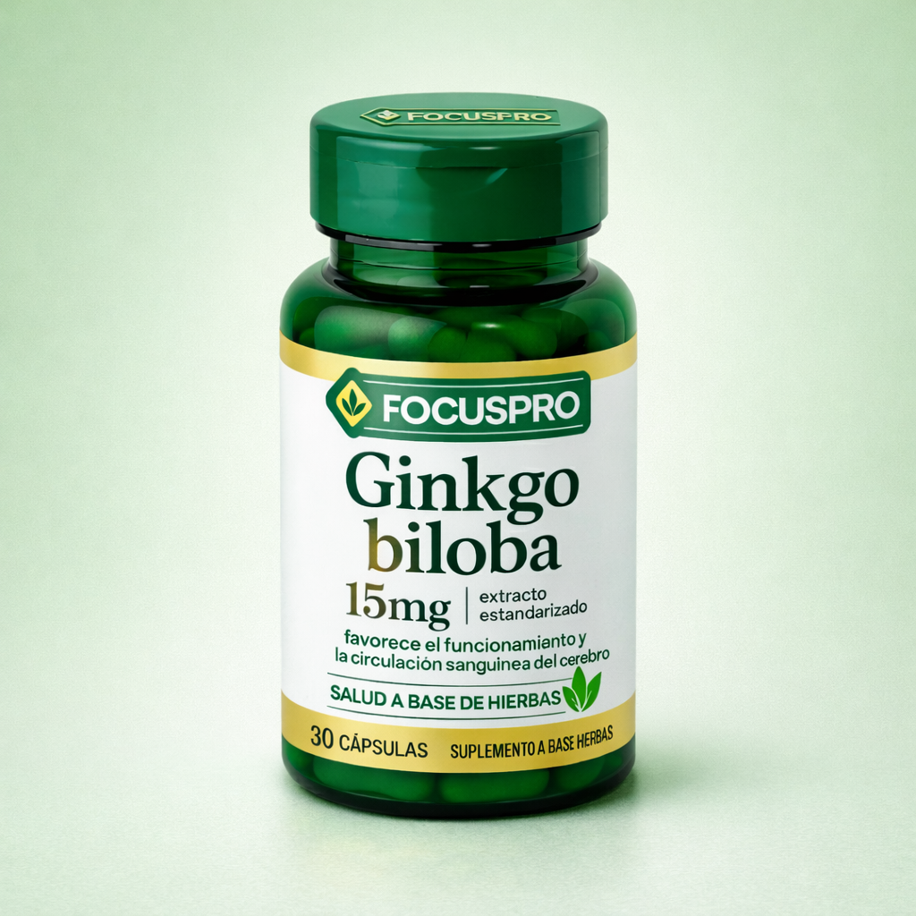 FOCUS PRO™ - ¿Tu memoria ya no es la misma después de los 40? Apoyo natural para la claridad mental y la concentración.