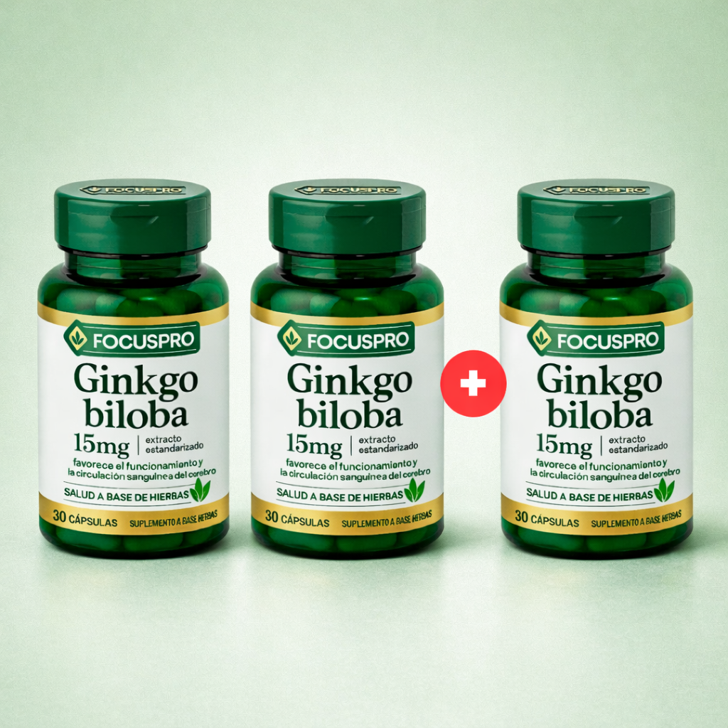 FOCUS PRO™ - ¿Tu memoria ya no es la misma después de los 40? Apoyo natural para la claridad mental y la concentración.