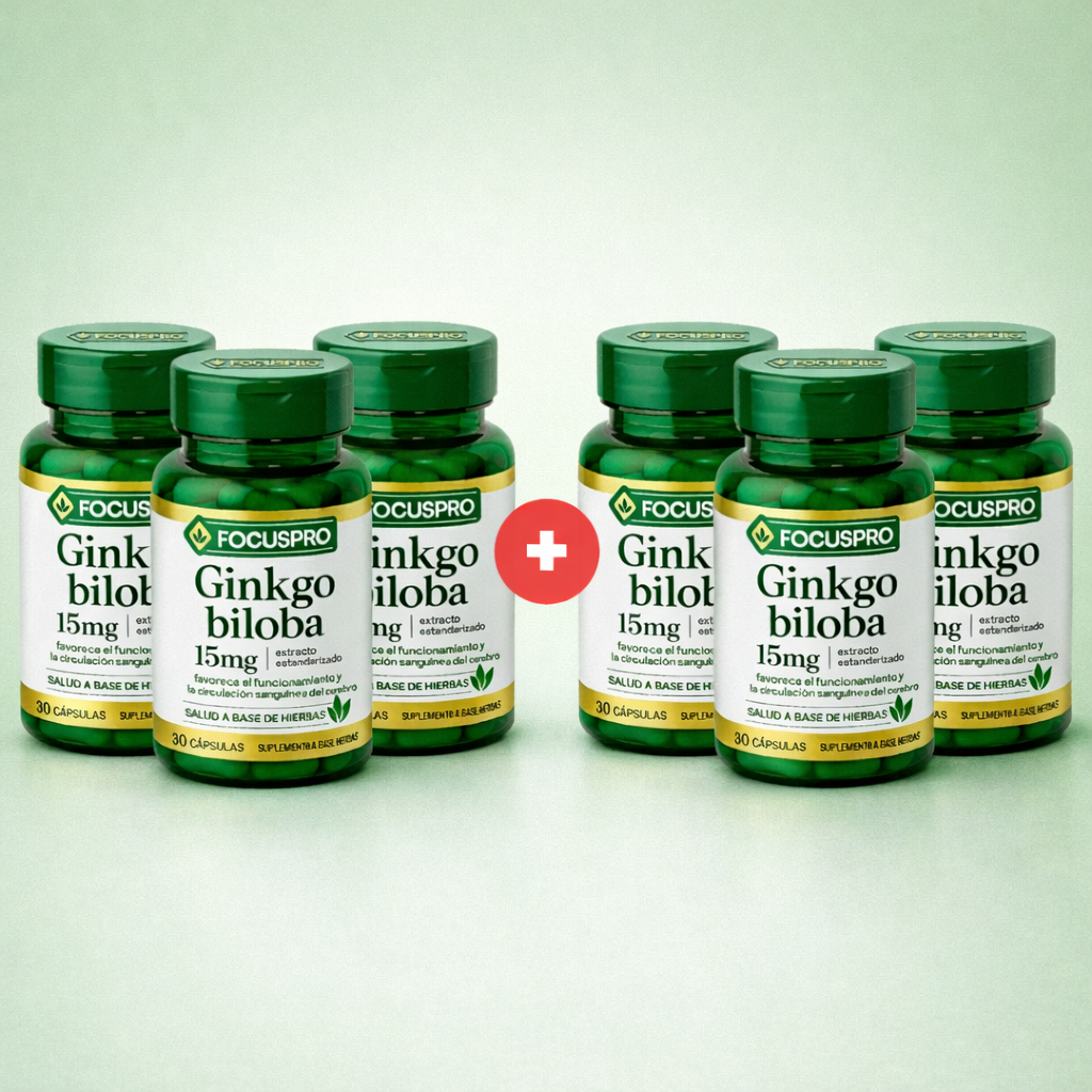 FOCUS PRO™ - ¿Tu memoria ya no es la misma después de los 40? Apoyo natural para la claridad mental y la concentración.