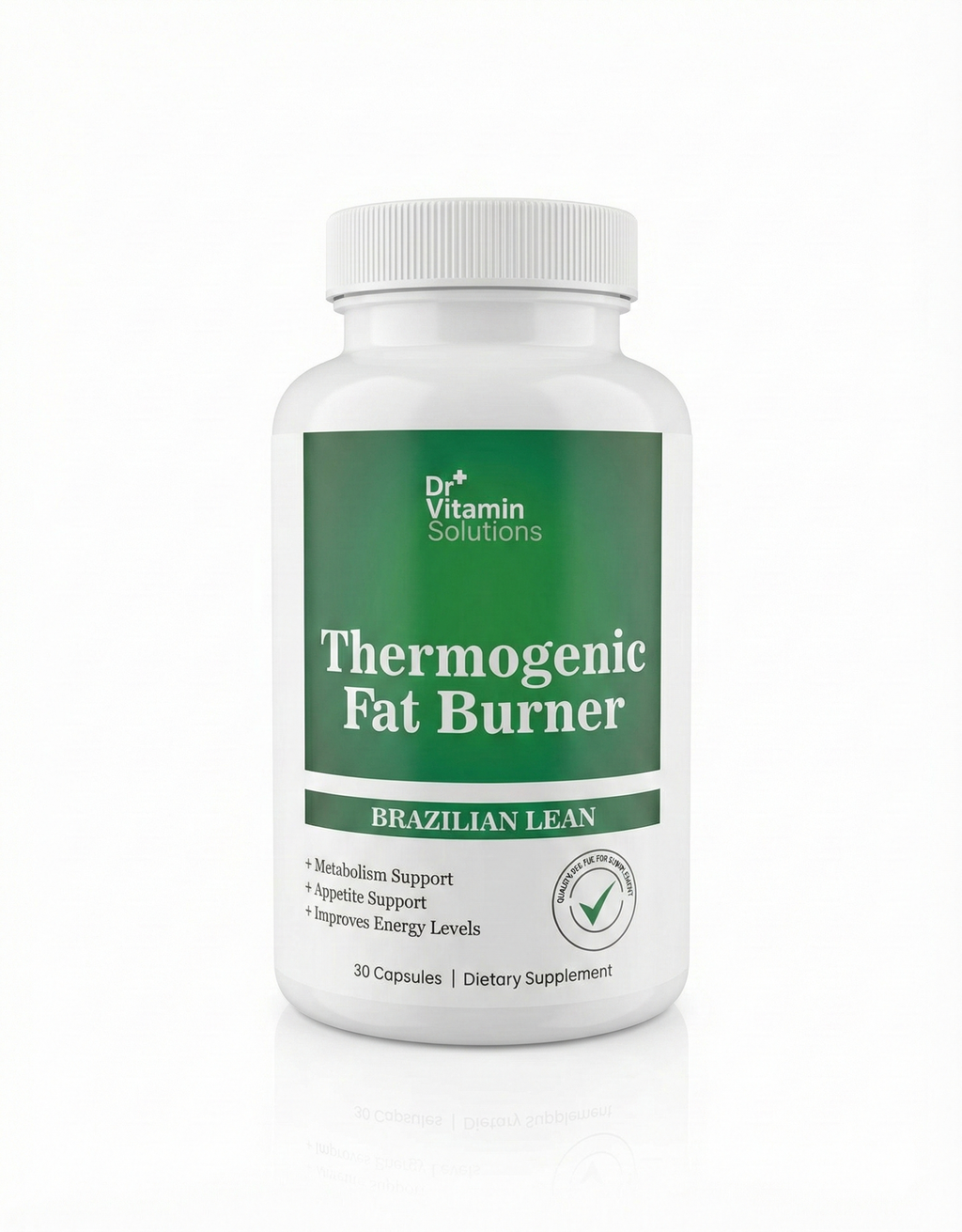 Thermogenic Fat Burner - Brazilian Lean™ - Quemador de Grasa Abdominal y Energizante Natural (Fórmula Americana)