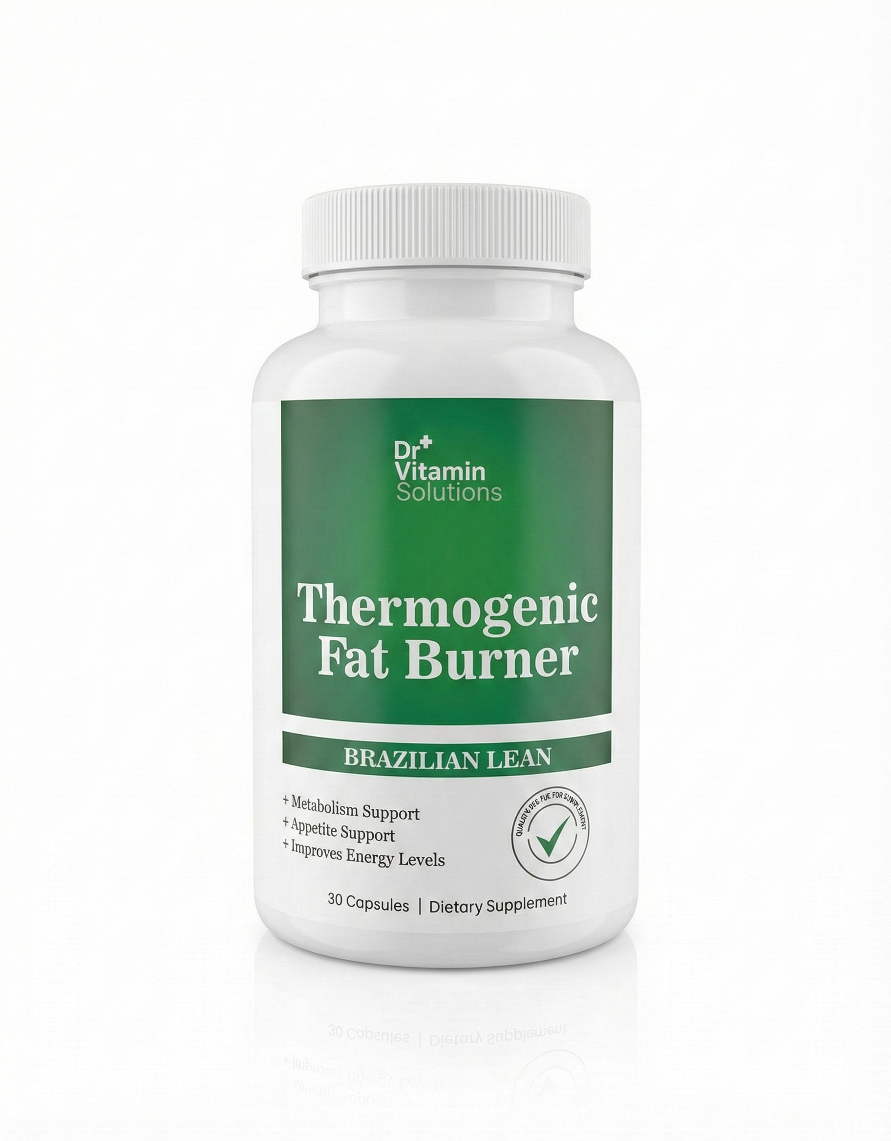 Thermogenic Fat Burner - Brazilian Lean™ - Quemador de Grasa Abdominal y Energizante Natural (Fórmula Americana)